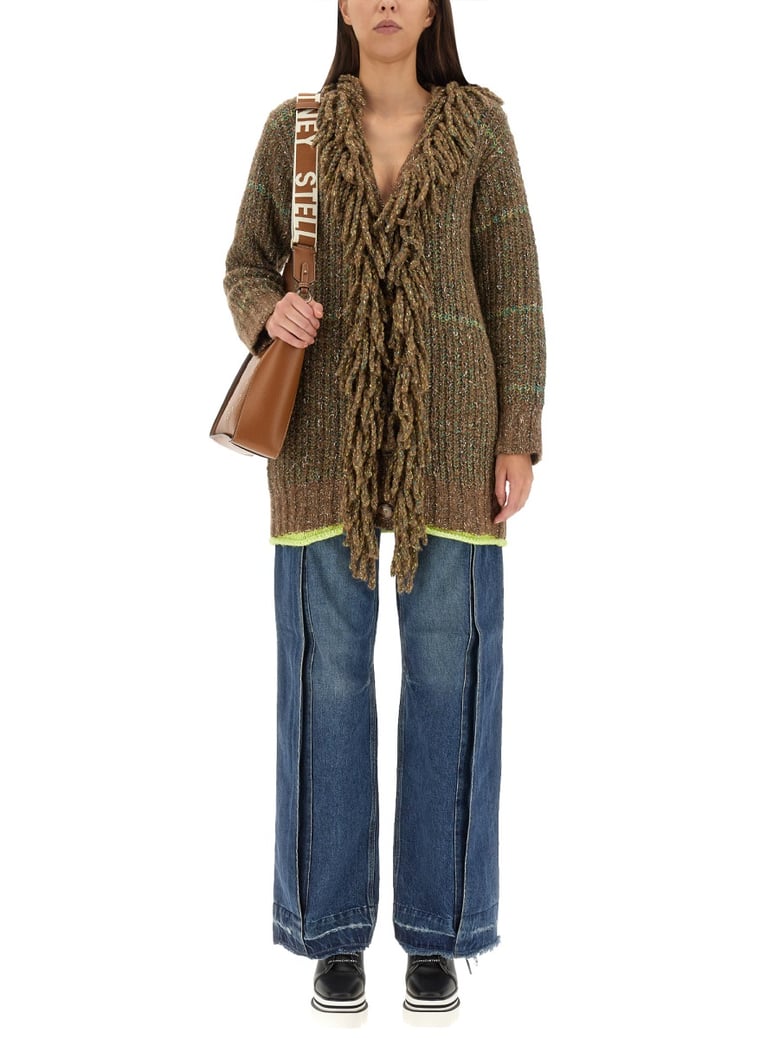 wool blend cardigan by Selfnex