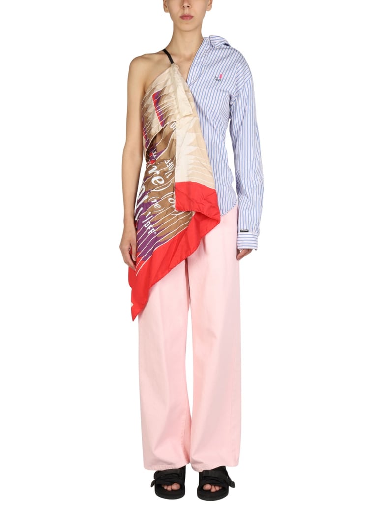 remade shirt dress by Selfnex