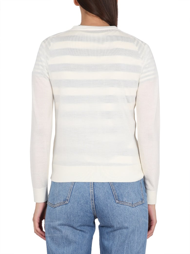 multicolour cardigan with v-neck by Selfnex