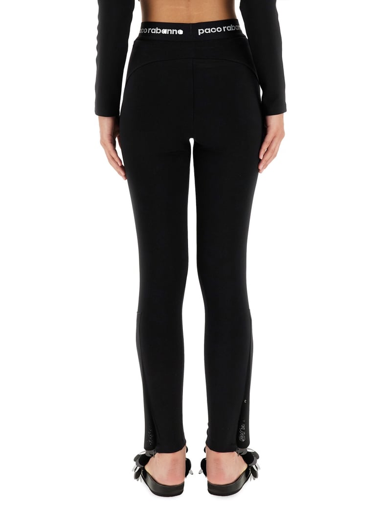 trousers with logo black by Selfnex
