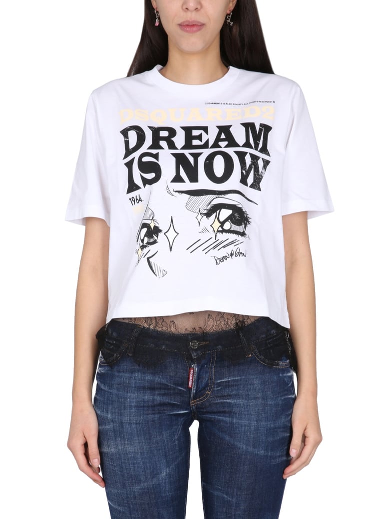 logo cropped t-shirt by Selfnex