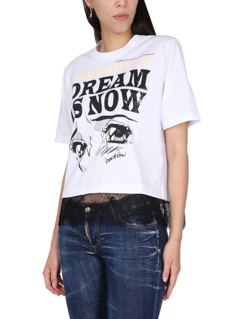logo cropped t-shirt by Selfnex