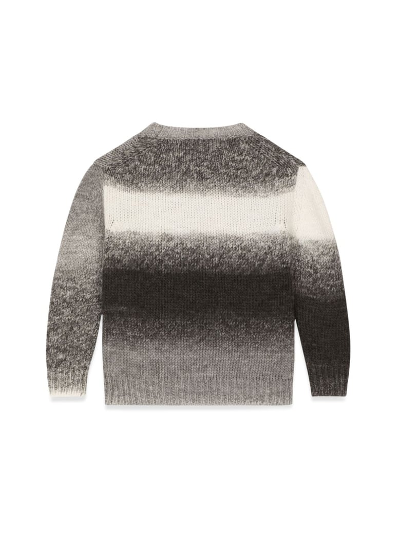 crew neck pullover melange grey by Selfnex