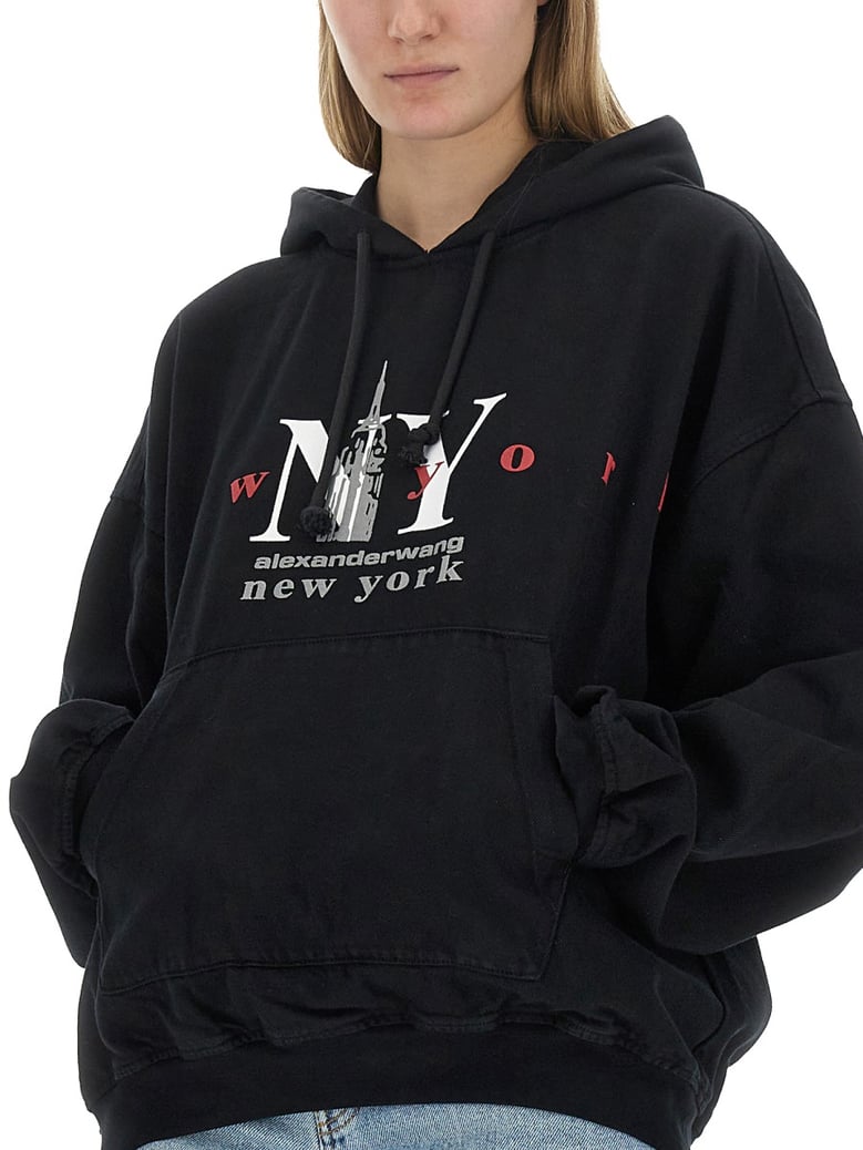 oversized logo sweatshirt by Selfnex