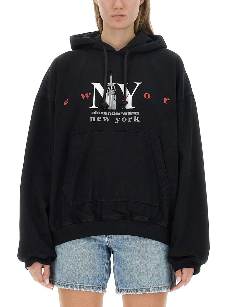 oversized logo sweatshirt by Selfnex
