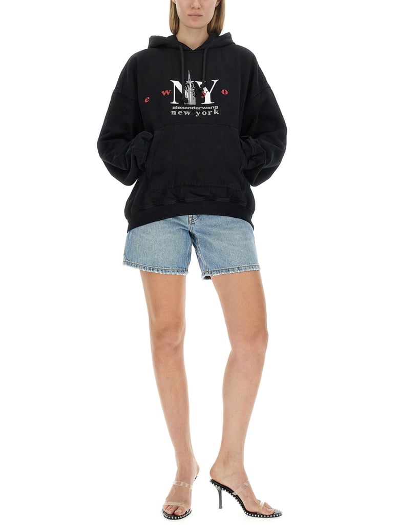 oversized logo sweatshirt by Selfnex
