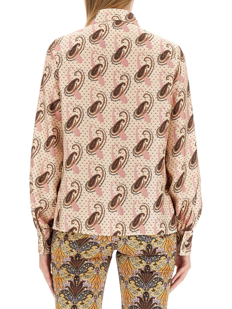 paisley print shirt by Selfnex