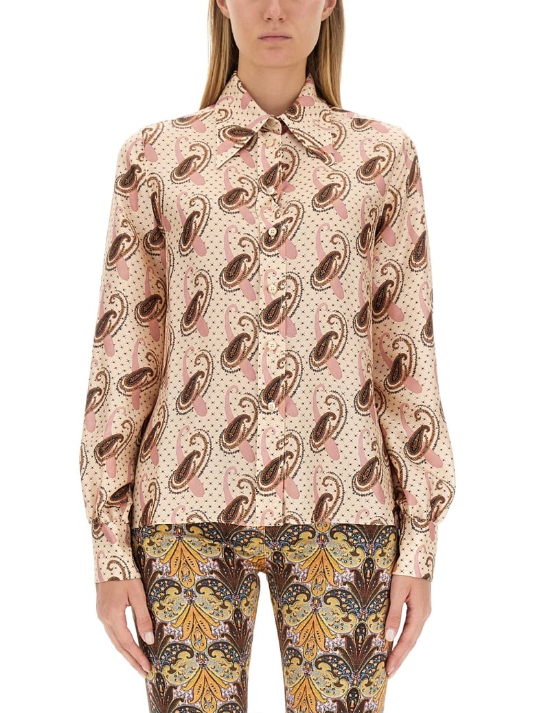 paisley print shirt by Selfnex