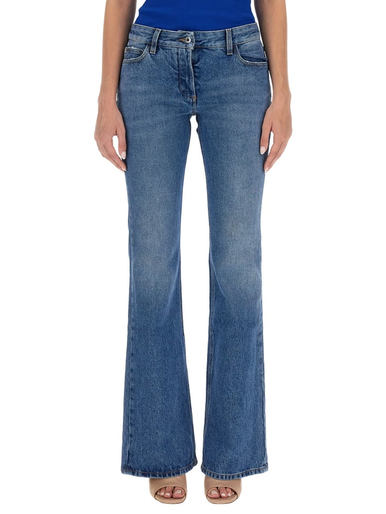 flare jeans by Selfnex