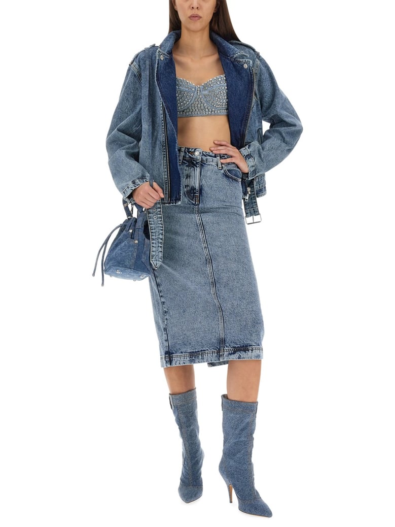 biker jacket with peace symbol by Selfnex