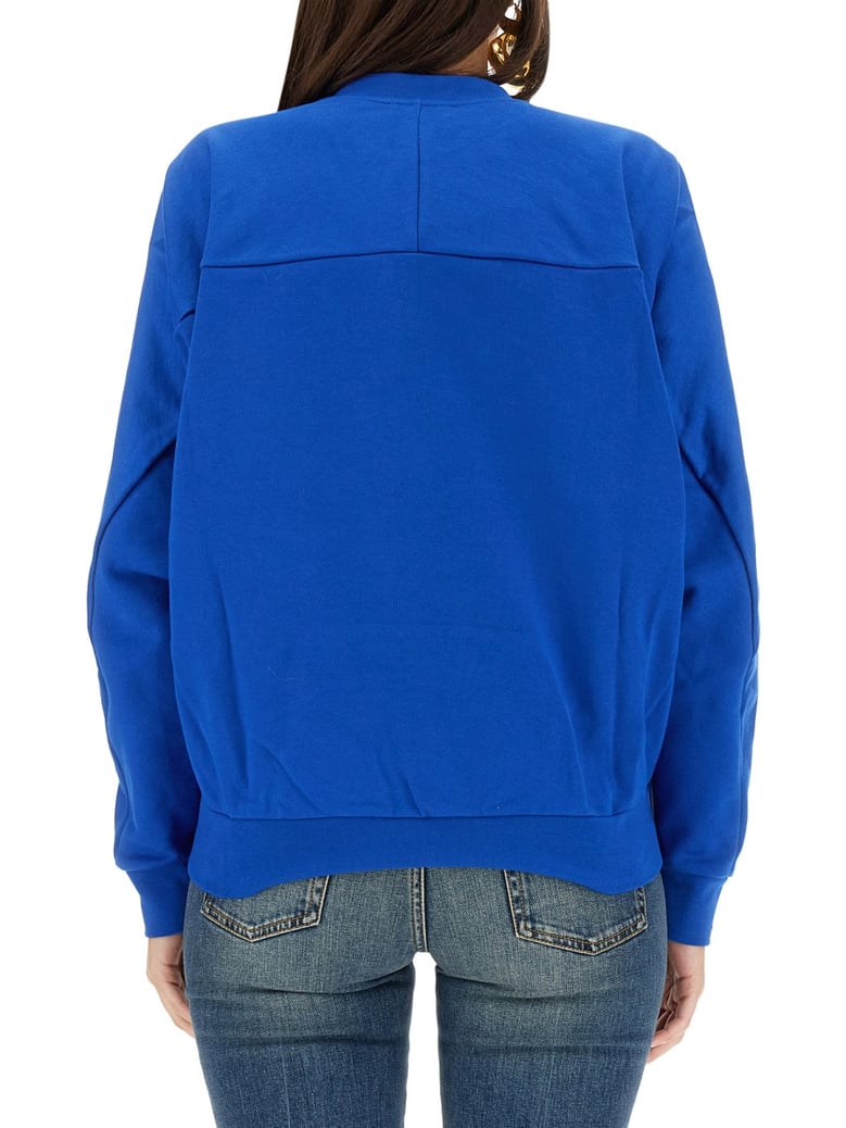 varsity skull sweatshirt by Selfnex