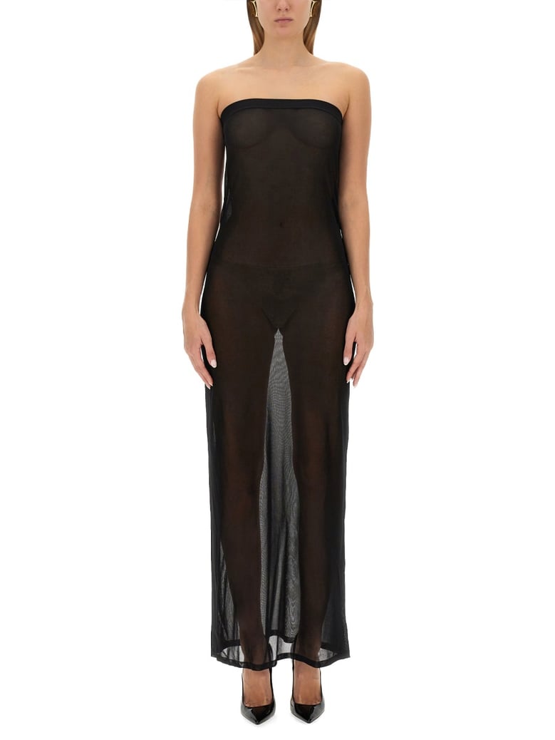 strapless dress by Selfnex