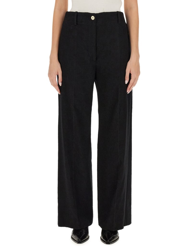 iconic pants in black by Selfnex
