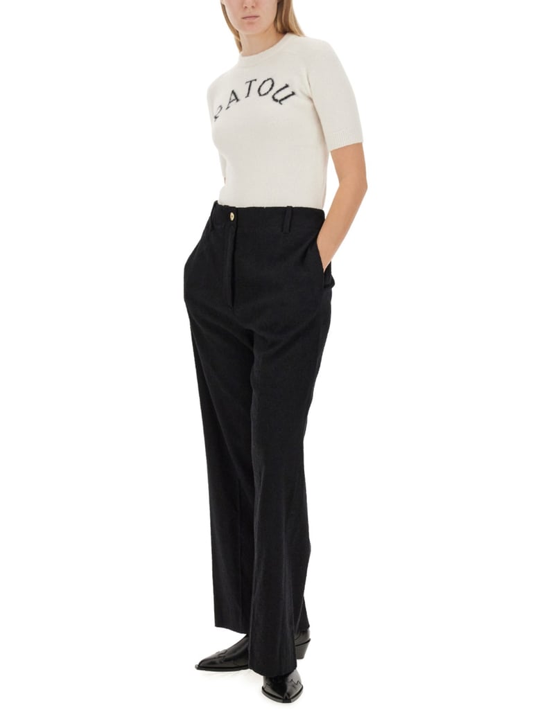iconic pants in black by Selfnex