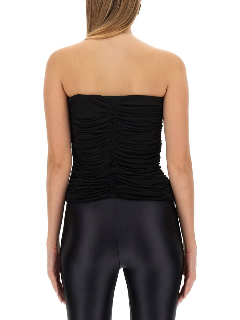 crepe jersey bustier by Selfnex