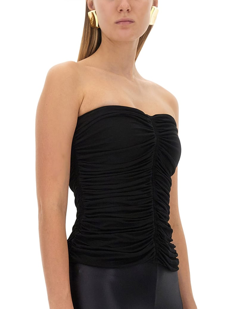 crepe jersey bustier by Selfnex