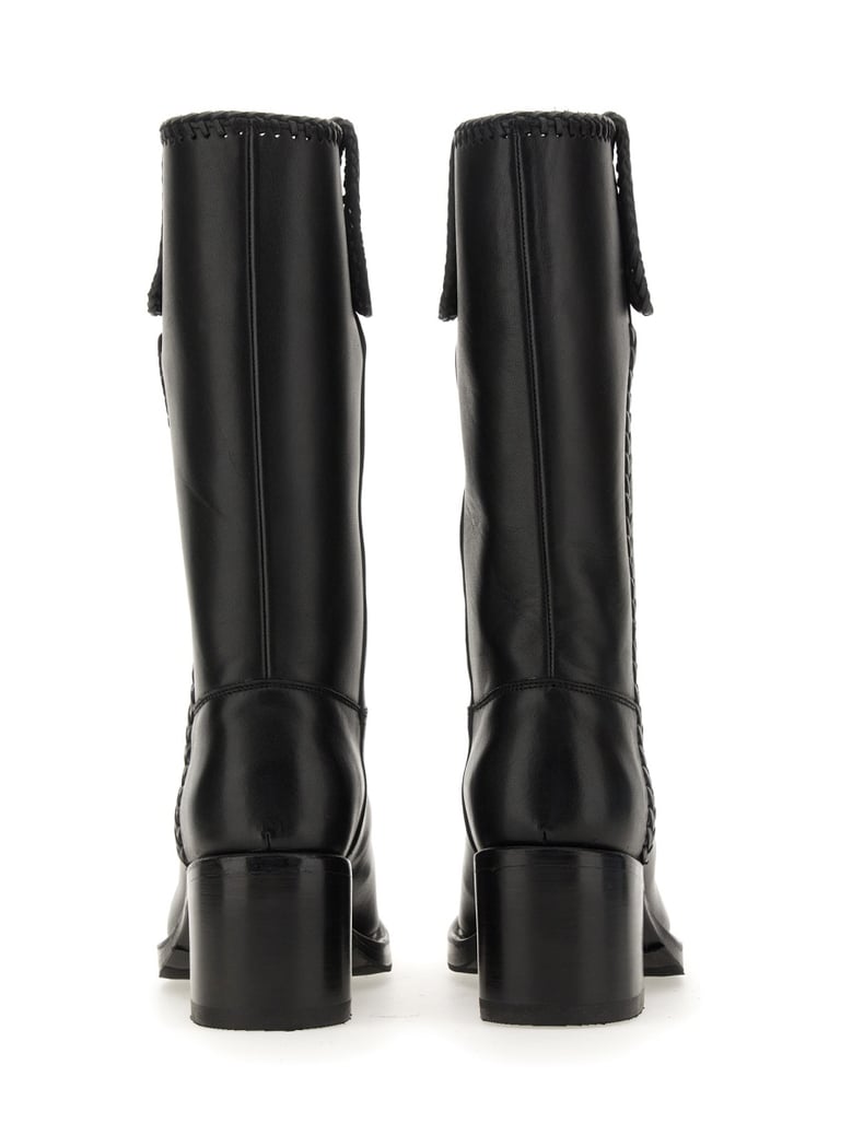 boot aumandra in black by Selfnex