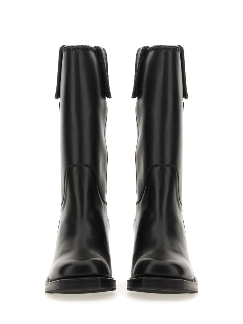 boot aumandra in black by Selfnex