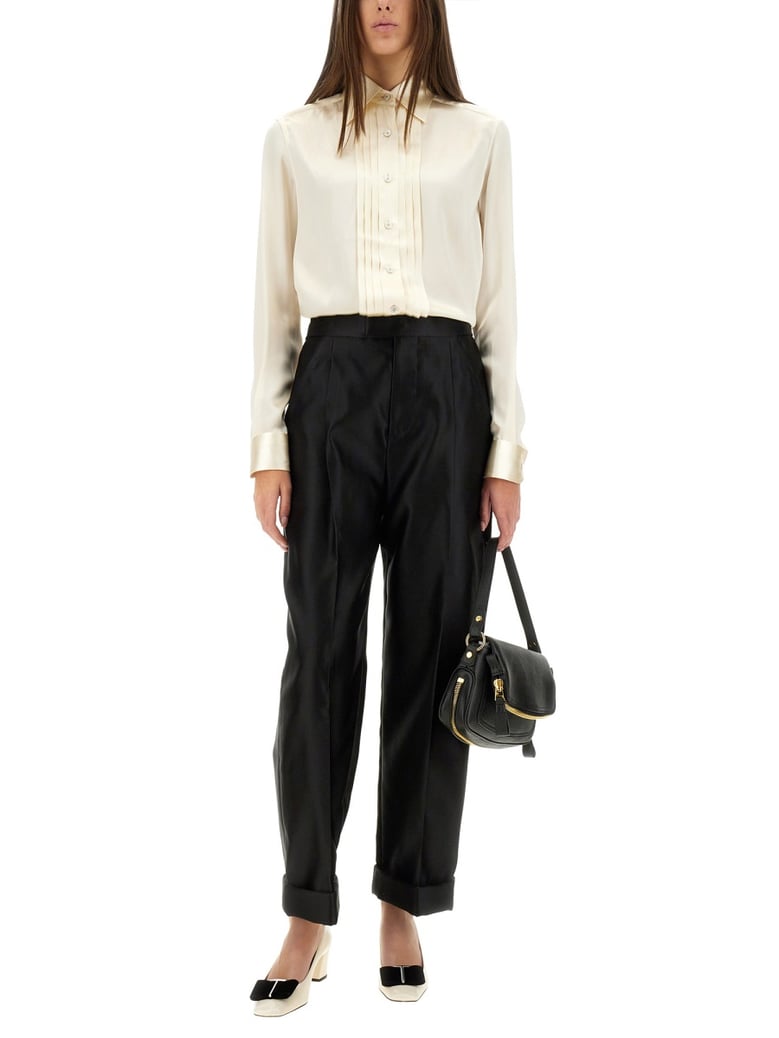 silk pants by Selfnex