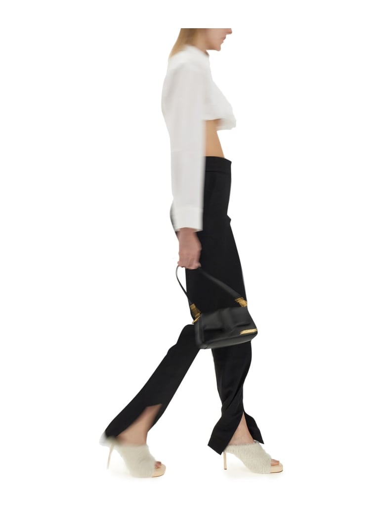 tibau pants in black by Selfnex