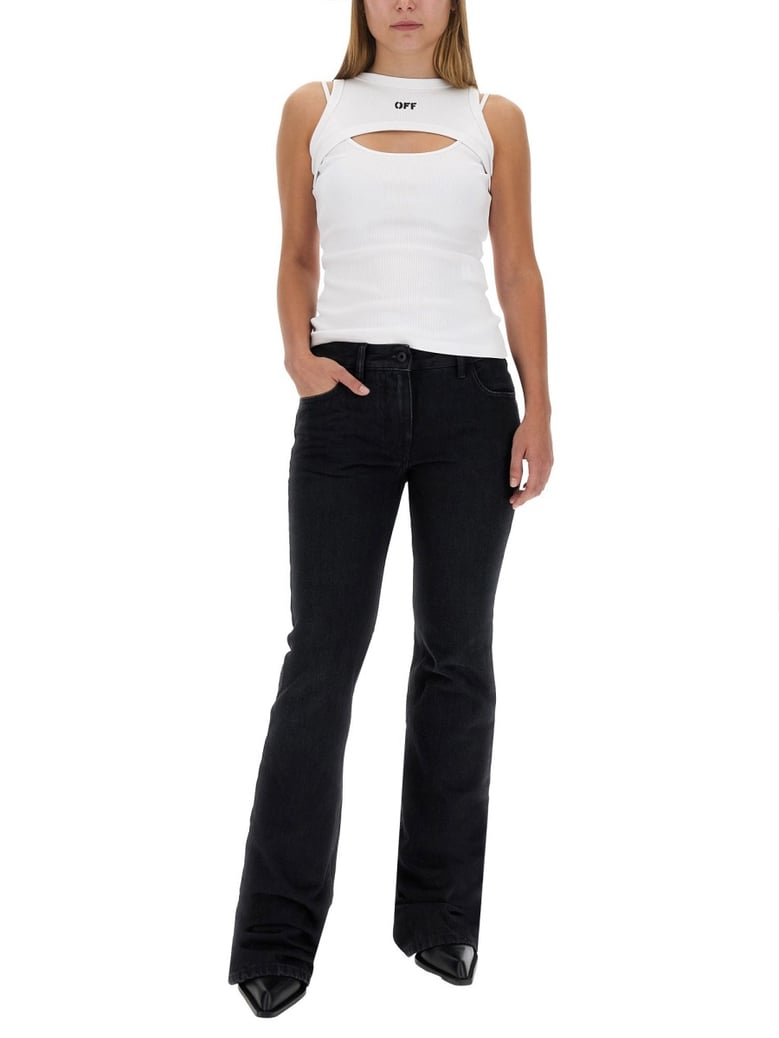 wide leg jeans by Selfnex