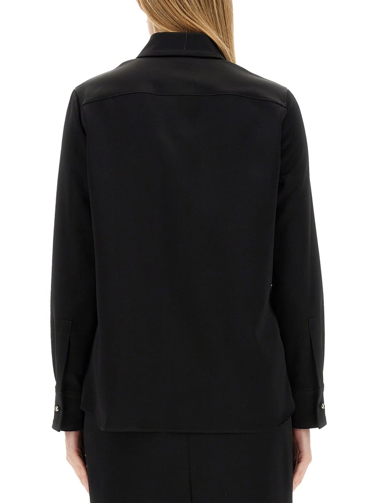 crepe de chine shirt by Selfnex