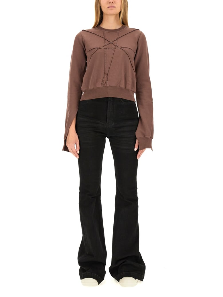 cropped sweatshirt by Selfnex