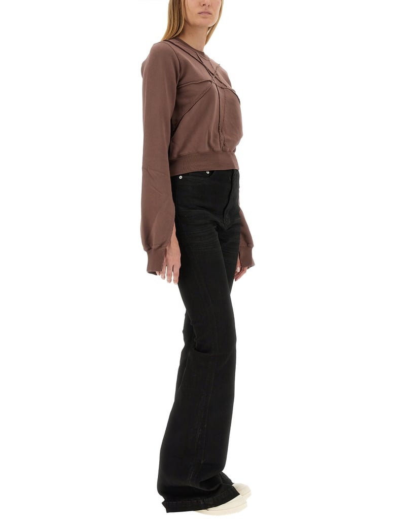 cropped sweatshirt by Selfnex