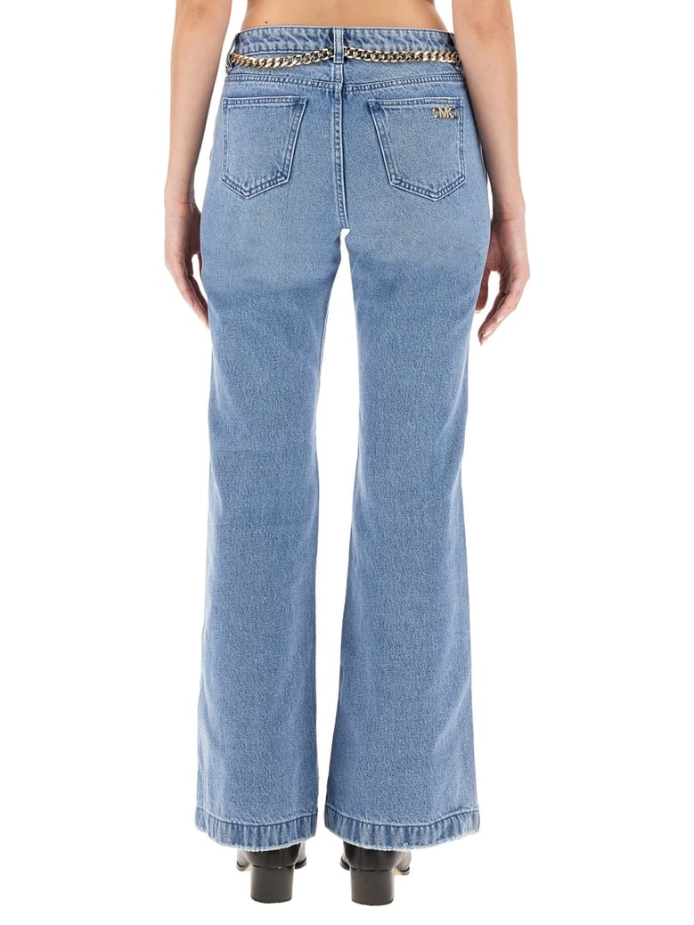 flare fit jeans by Selfnex