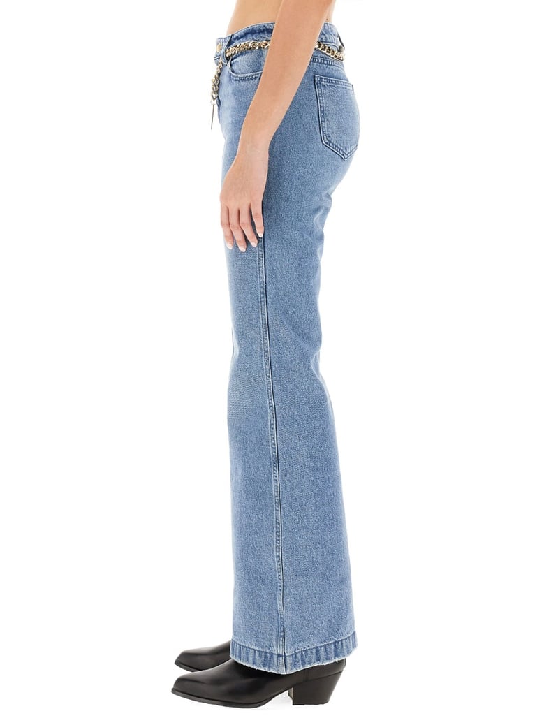 flare fit jeans by Selfnex