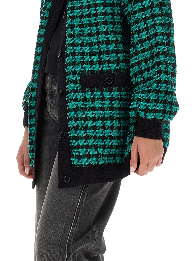 houndstooth tweed jacket by Selfnex