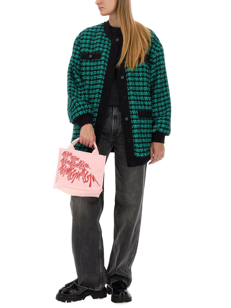 houndstooth tweed jacket by Selfnex