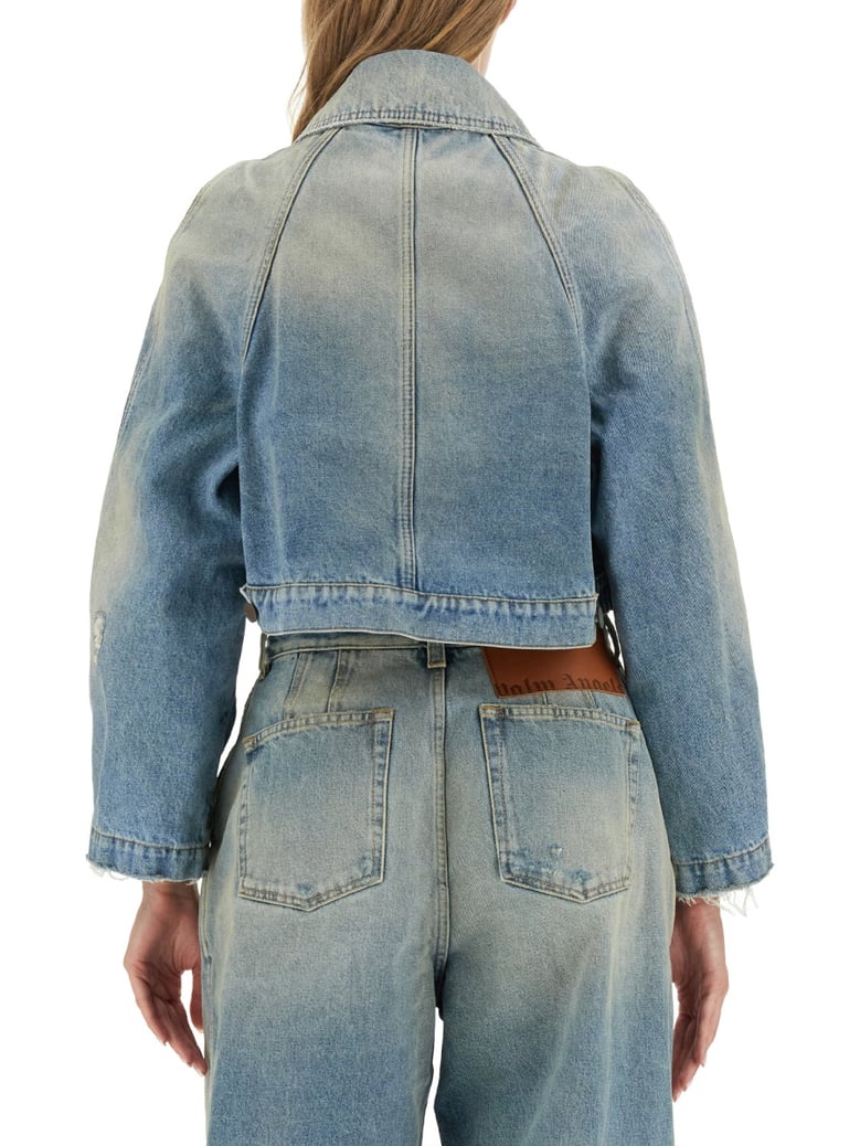 cropped fit jacket by Selfnex