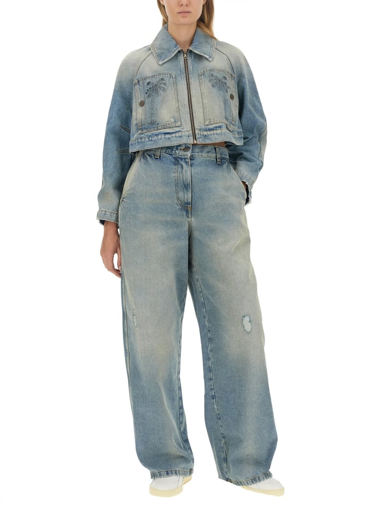 cropped fit jacket by Selfnex