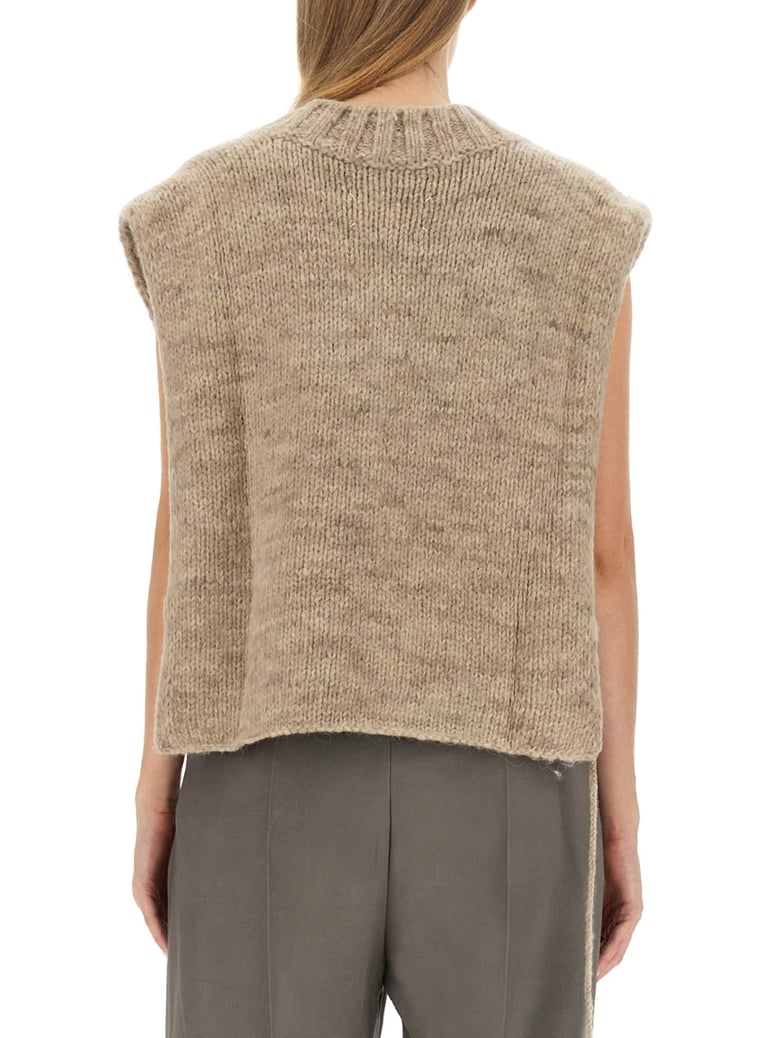 knitted vest by Selfnex