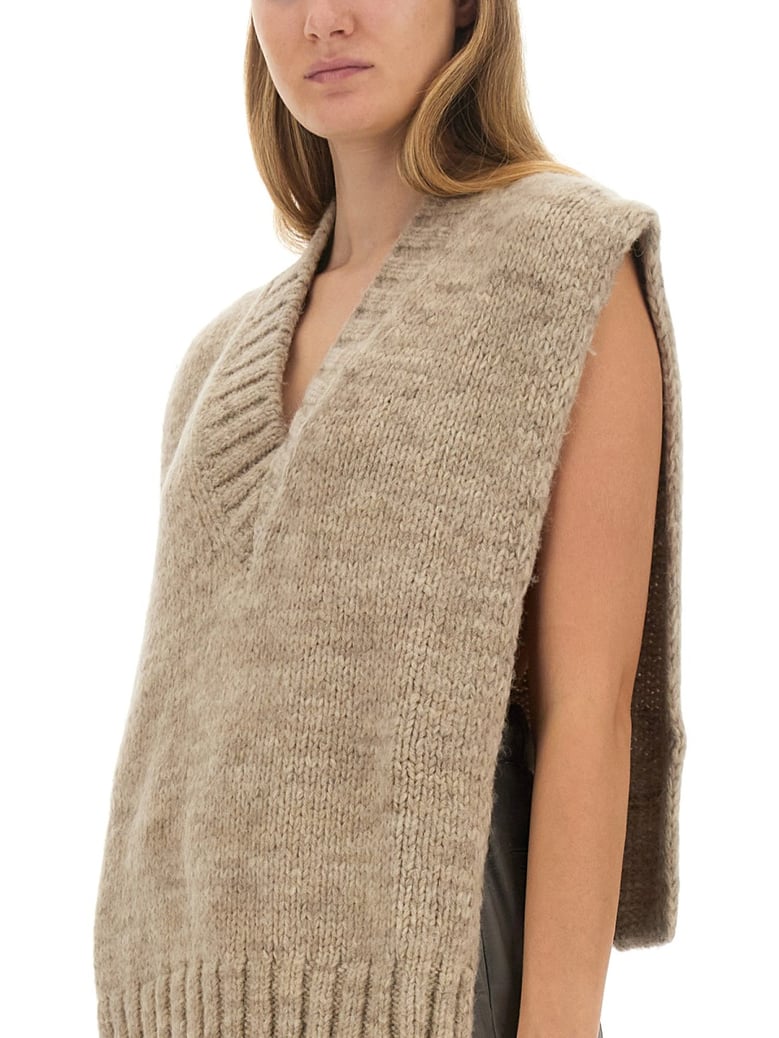 knitted vest by Selfnex
