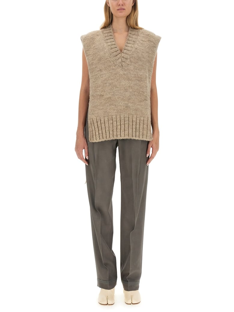 knitted vest by Selfnex