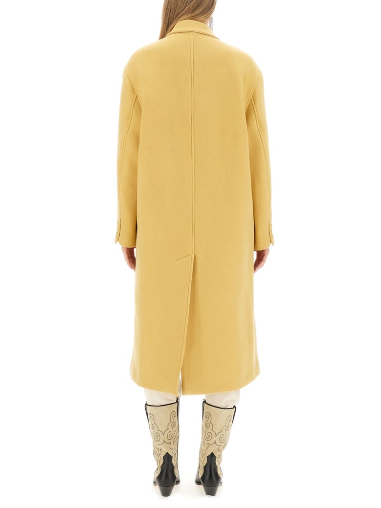 theodore coat in yellow by Selfnex