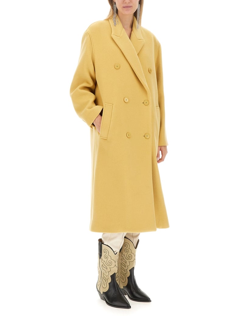 theodore coat in yellow by Selfnex