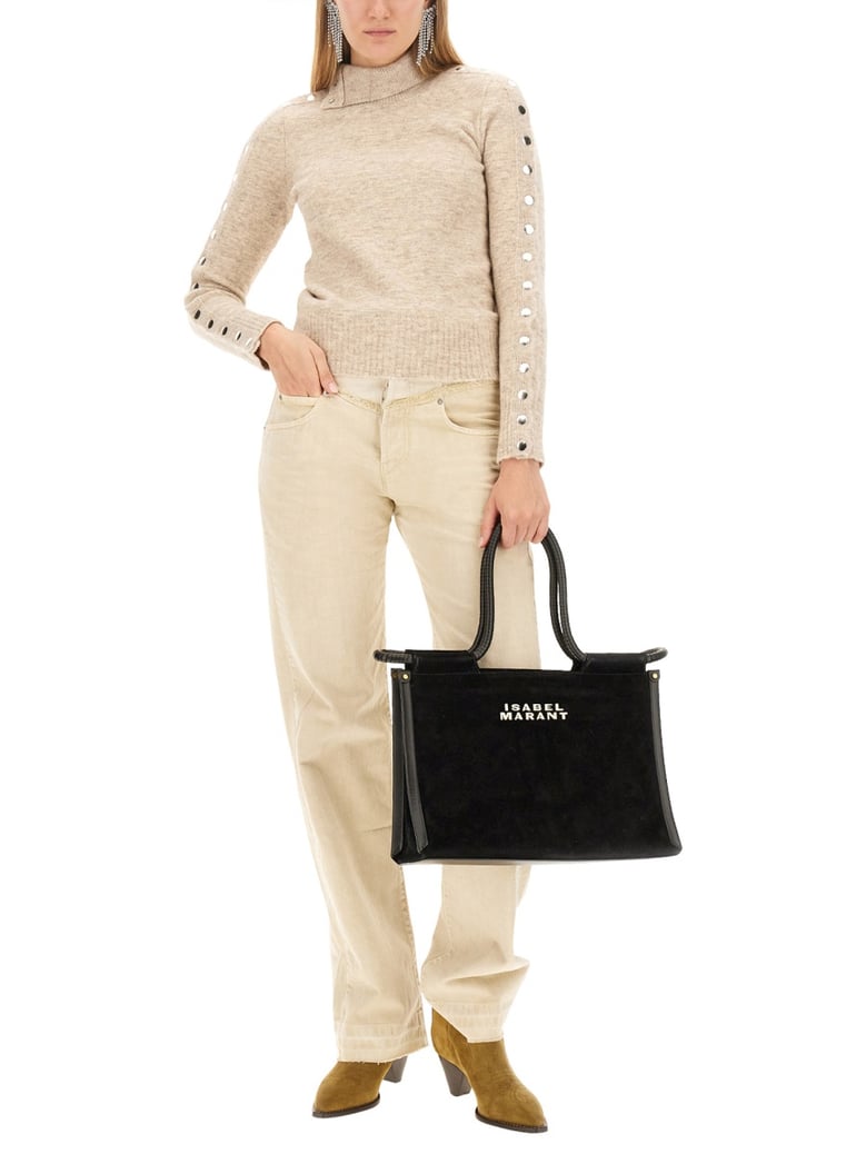 beige knitted shirt by Selfnex