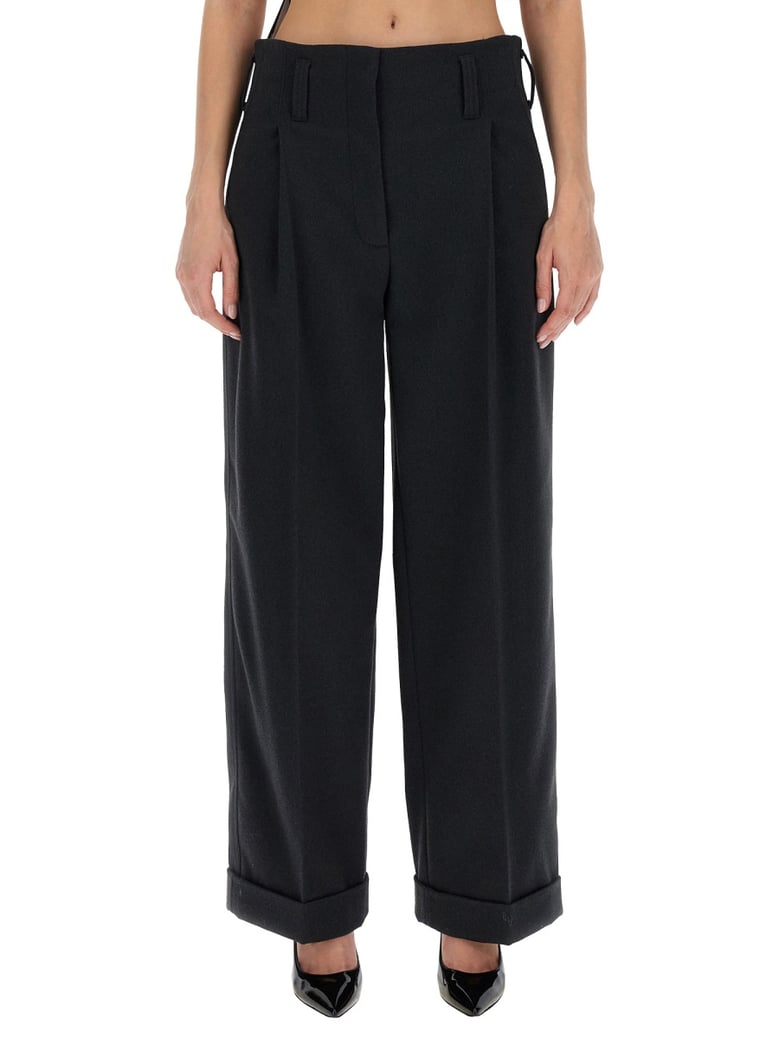 wide leg trousers by Selfnex