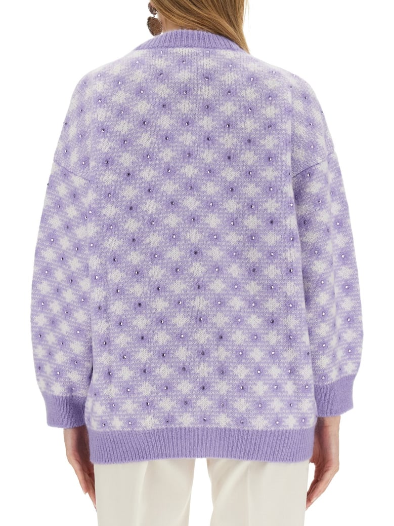 v-neck cardigan by Selfnex