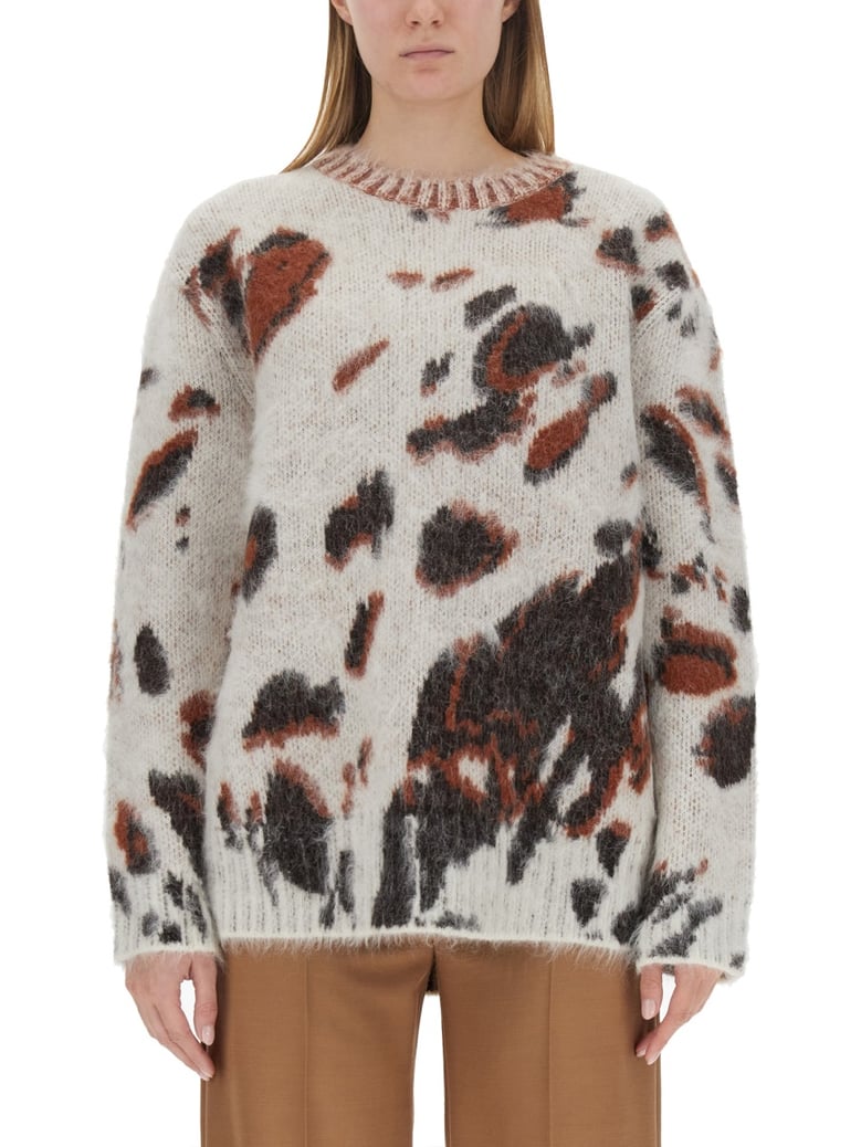 spotted shirt in multicolour by Selfnex