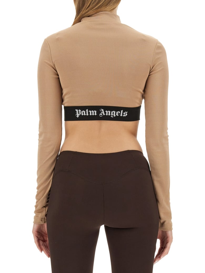 cropped top with logo by Selfnex