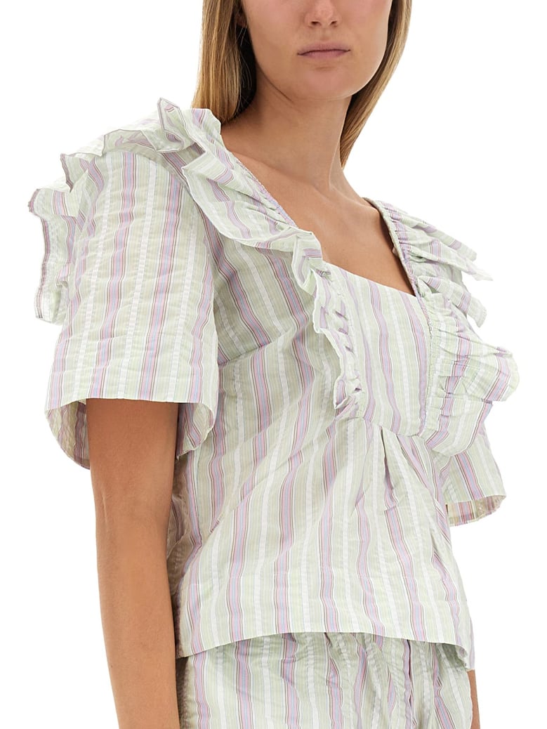 ruffle blouse by Selfnex