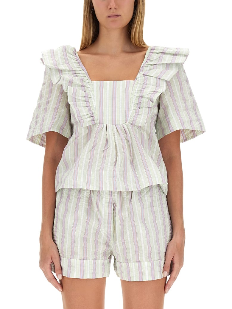 ruffle blouse by Selfnex