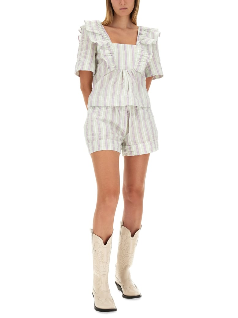 ruffle blouse by Selfnex