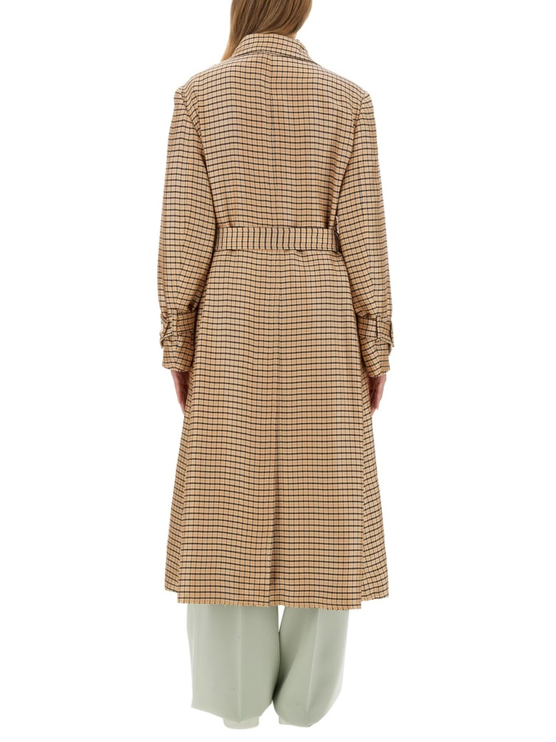 belted trench coat by Selfnex