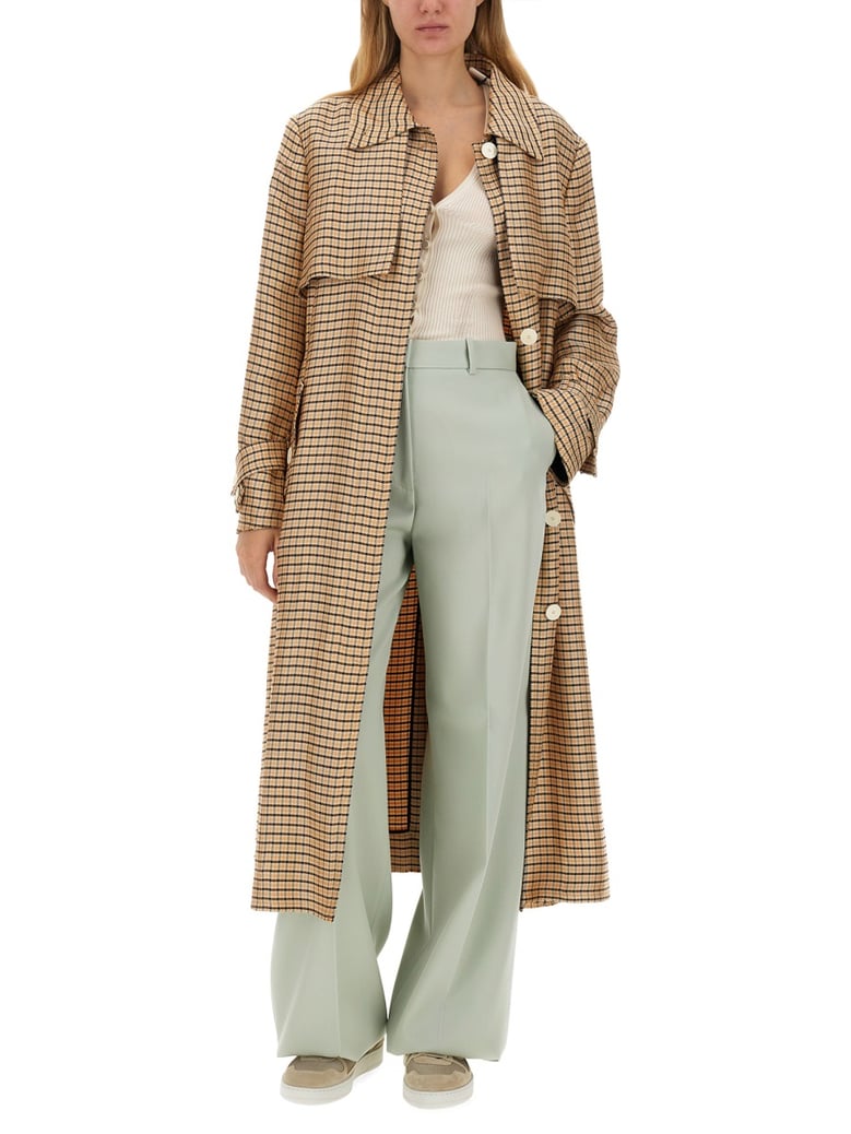 belted trench coat by Selfnex
