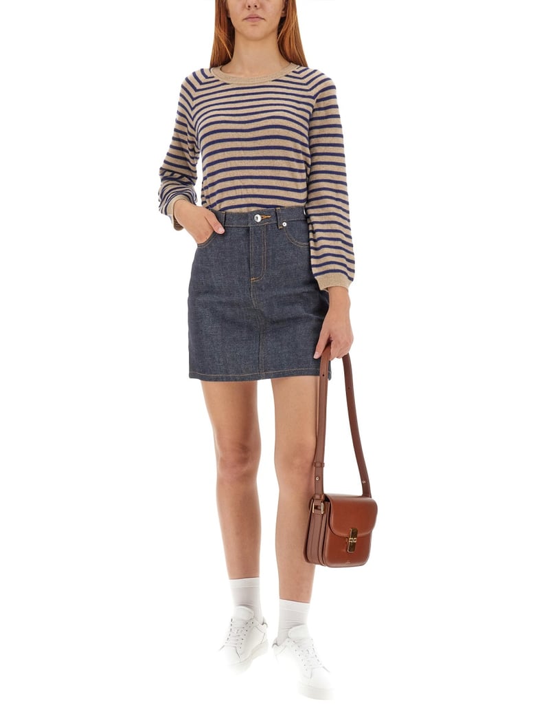 multicolour virgin wool shirt by Selfnex